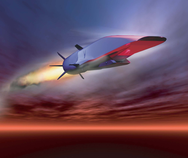 Image de synthèse du X-51A