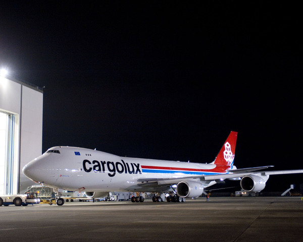 Boeing 747-8F aux couleurs de Cargolux, client de lancement