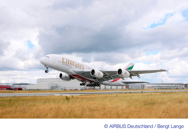 Airbus A380 d'Emirates