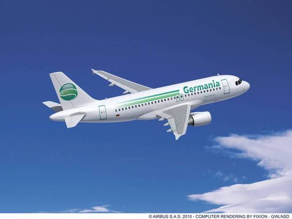 Airbus A319 de Germania