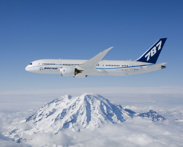 Boeing 787-8 en vol
