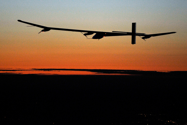 Vol de nuit du Solar Impulse