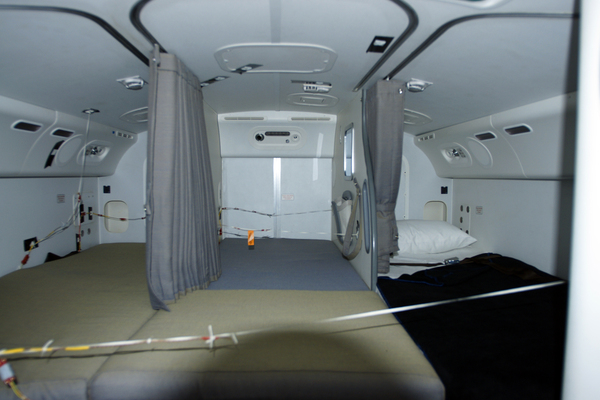 Espace de repos pour personnels navigants