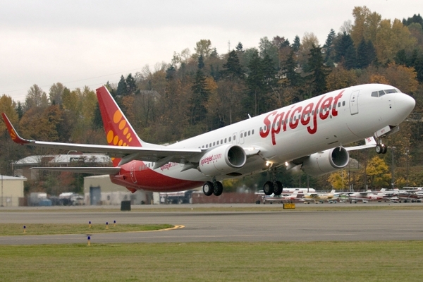 Boeing 737-800 de SpiceJet