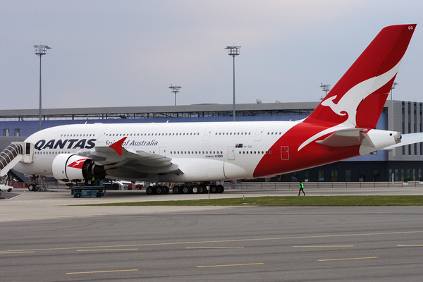 Airbus A380 de Qantas - MSN047