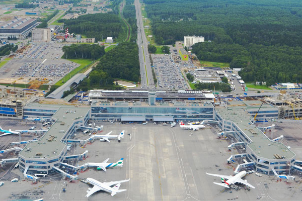 Aéroport Domodedovo à Moscou