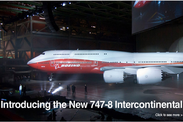Nouvelles couleurs du Boeing 747-8i