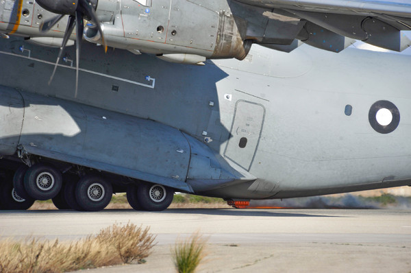 Décollage à basse vitesse de l'A400M