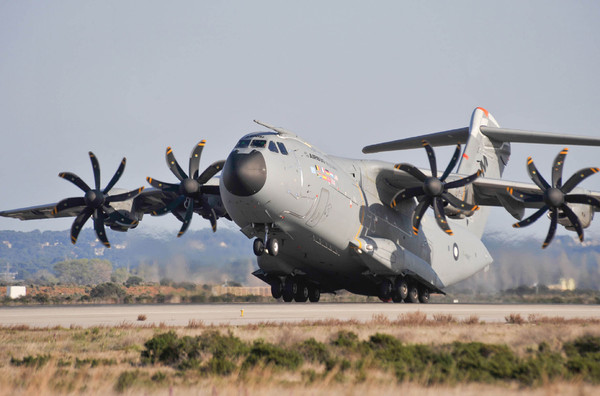Décollage à basse vitesse de l'A400M