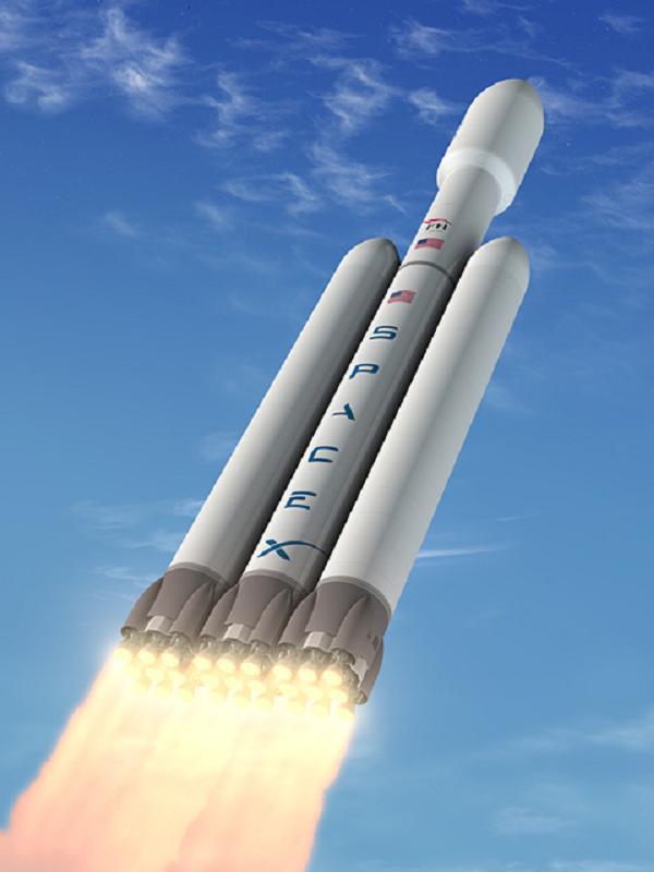 Lanceur Falcon Heavy de SpaceX