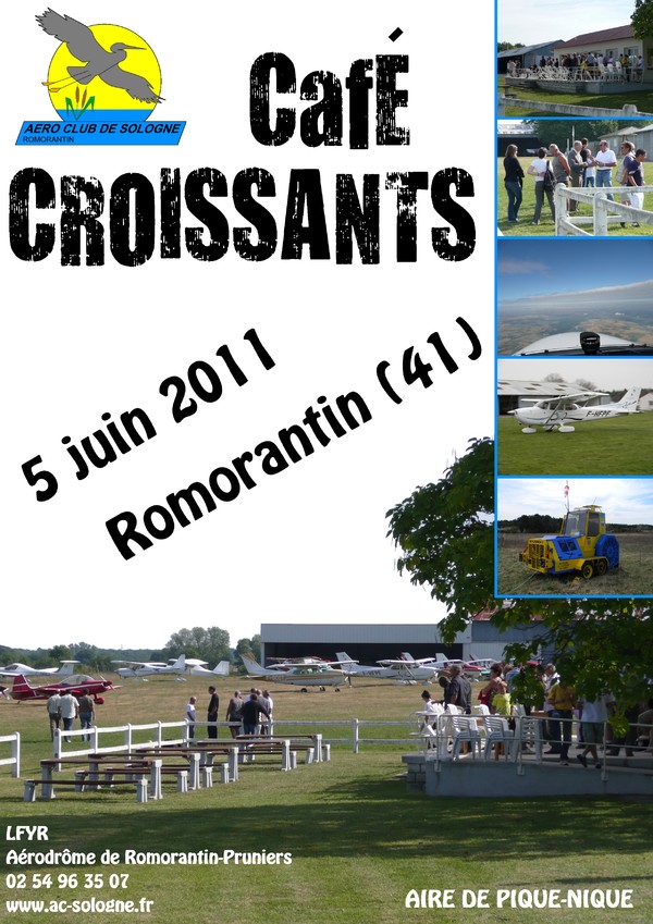 Café Croissants - Aéroclub de Sologne