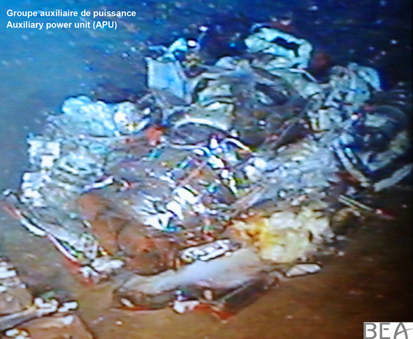 L'unité de puissance auxiliaire (APU) de l'A330 AF447