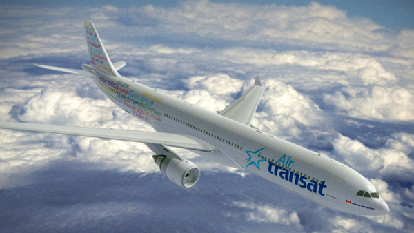 Air transat change sa livrée 