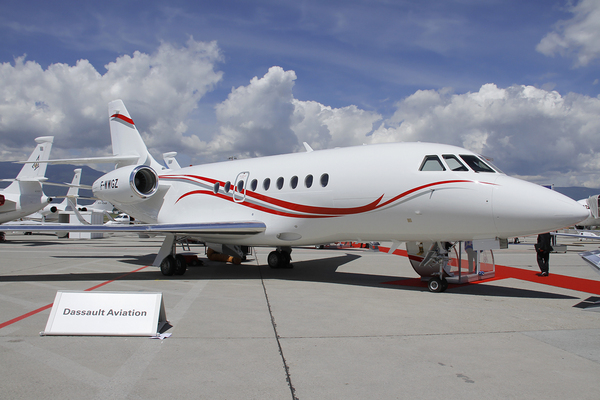  Dassault Falcon 2000EX - F-WWGZ - (futur F-HBIP)  Dassault Aviation, EBACE 2011