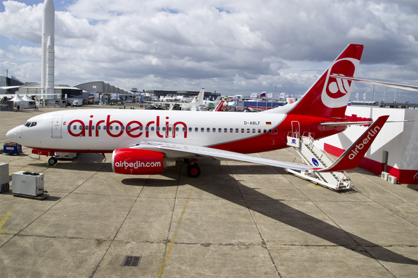 Boeing 737-700 d'air berlin au salon du Bourget 2011