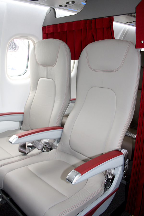 L'ATR 72-600 de la compagnie Royal Air Maroc au Bourget 2011