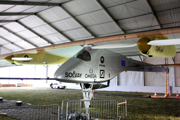 Le solarimpulse au Bourget 2011