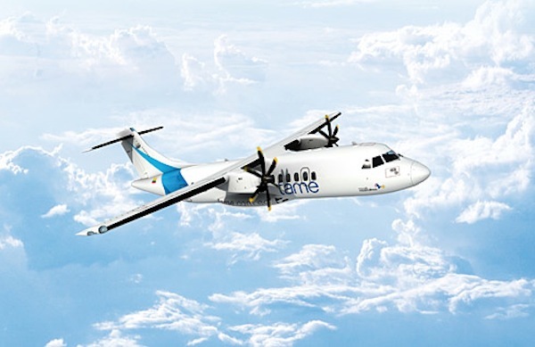 ATR 42-500 de la compagnie équatorienne TAME
