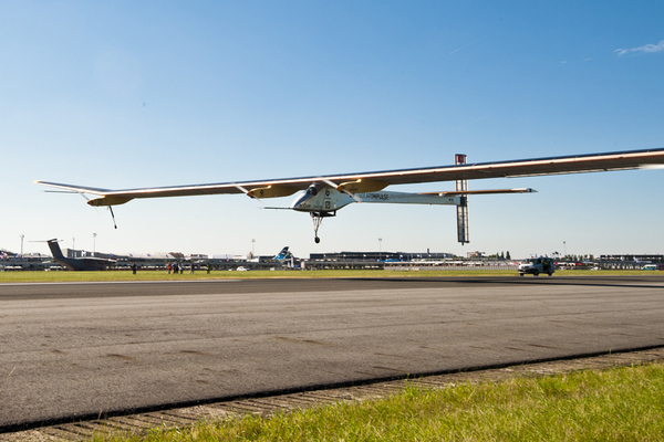 Solar Impulse décolle au salon du Bourget