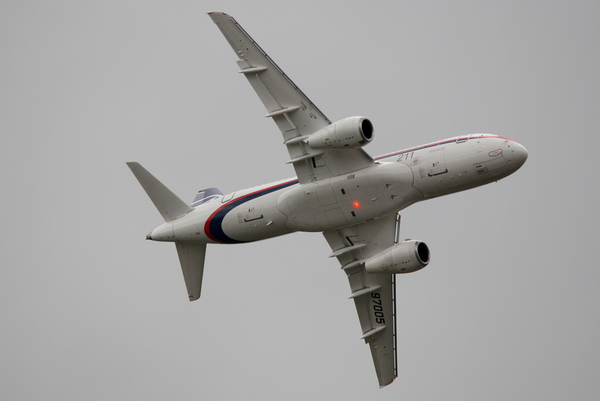 le superjet 100 au Bourget 2011