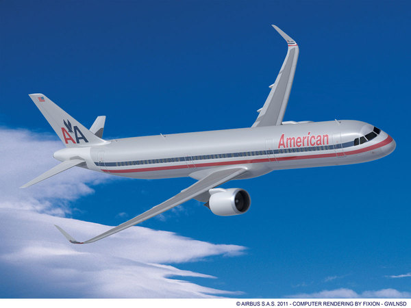 Airbus A320neo d'American Airlines