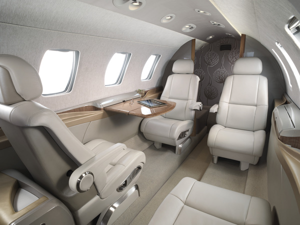 Cabine du Cessna Citation M2