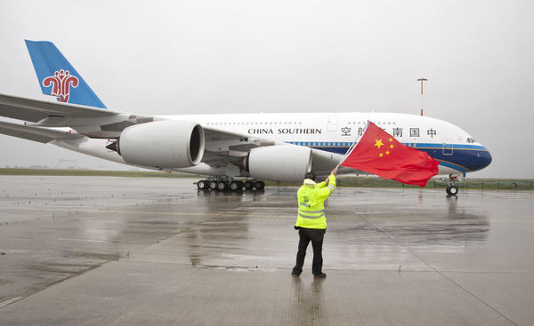 China Southern reçoit son premier Airbus A380 China Southern reçoit son premier Airbus A380