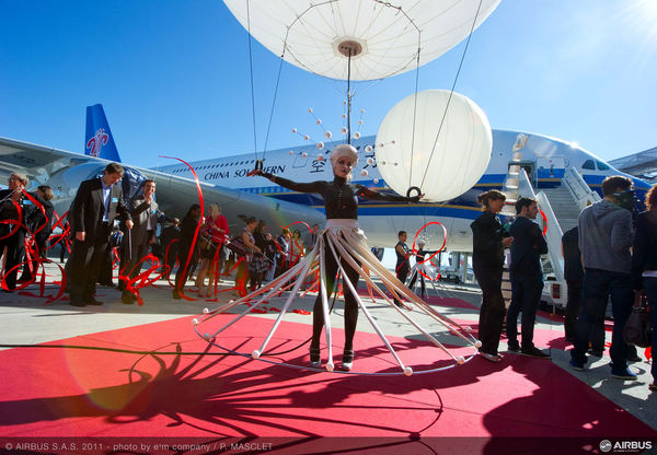 China Southern reçoit son premier Airbus A380