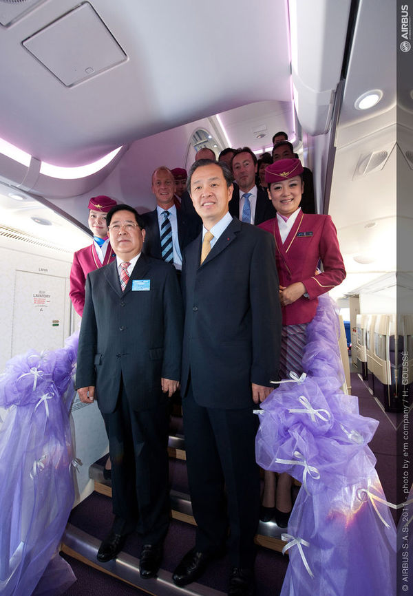 China Southern reçoit son premier Airbus A380