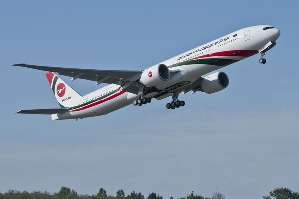 Boeing 777-300ER de la compagnie Biman Bangladesh