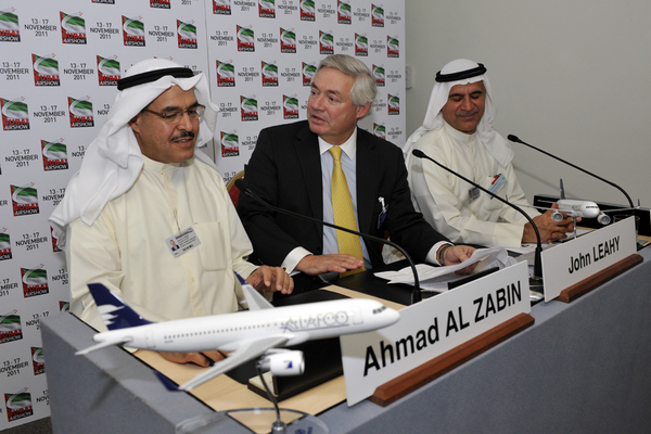 Signature d'un contrat d'ALAFCO pour des A320neo