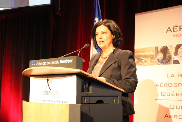 Mme Benoit Suzanne Présidente Aéro Montréal