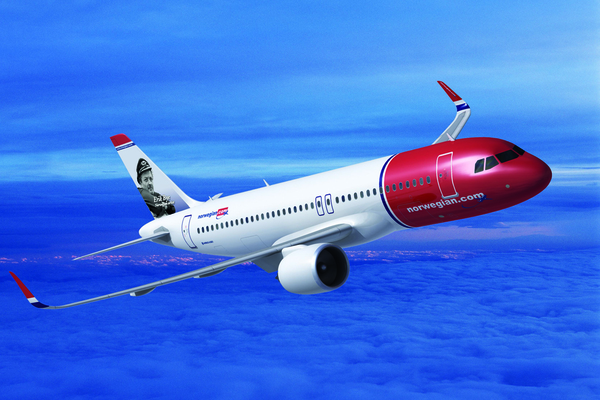 Airbus A320neo de Norwegian