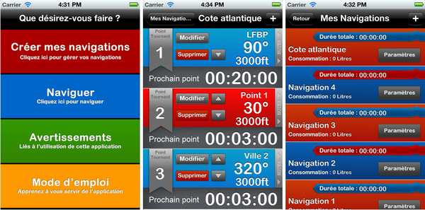 Log de Navigation