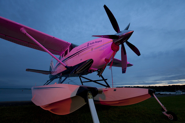 Cessna 206 à Biscarosse