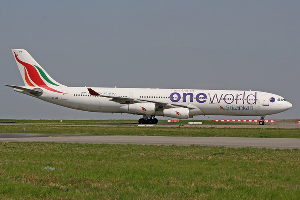 SriLanka Airlines couleur Oneworld