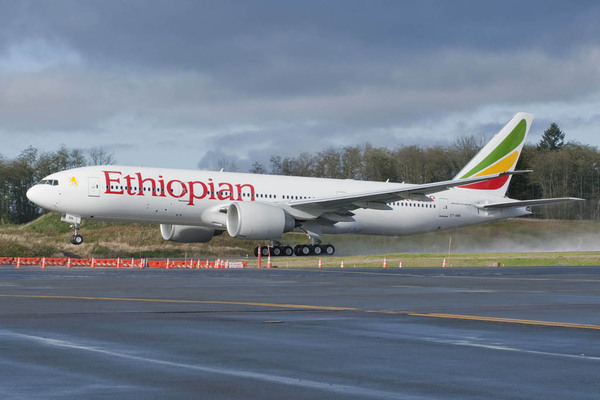 777-200 LR Ethiopian Airlines
