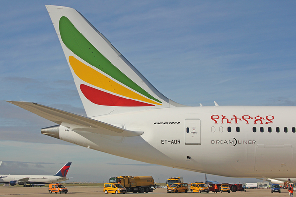 Boeing 787 Ethiopian Airlines 