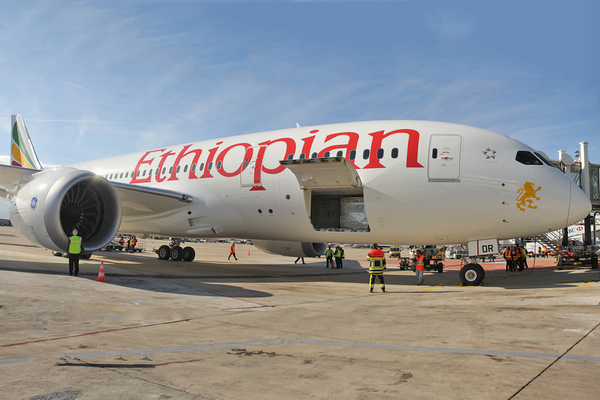 Boeing 787 Ethiopian Airlines 