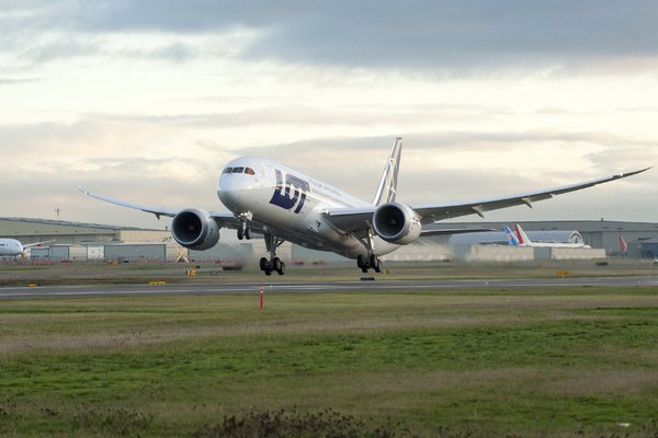 Boeing 787 Lot Polish