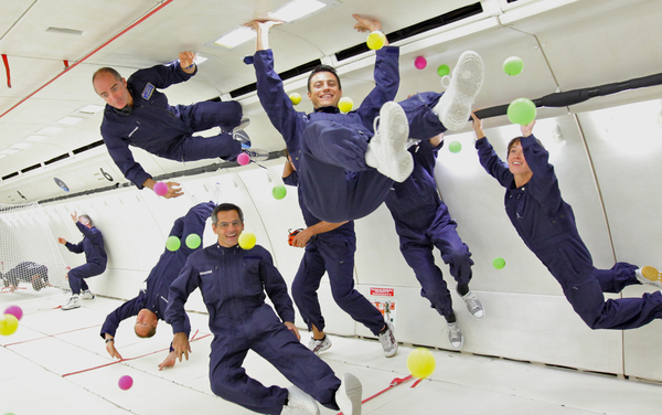 Zero G:  vol en apesanteur