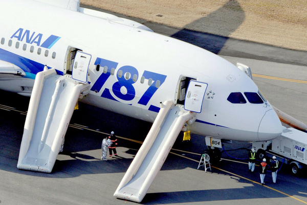 Boeing 787 d'ANA cloué au sol