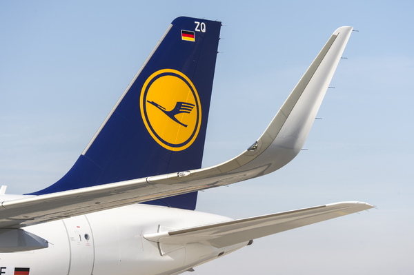 Airbus A320 Lufthansa avec Sharklets