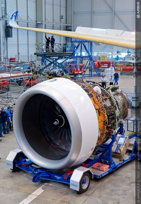 Moteur Trent XWB Airbus A350