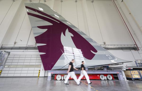 Dérive A380 Qatar Airways