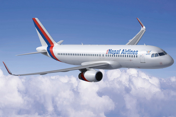 Airbus A320 sharklets Nepal Airlines