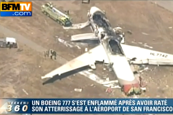 Crash Boeing 777 Asiana Airlines
