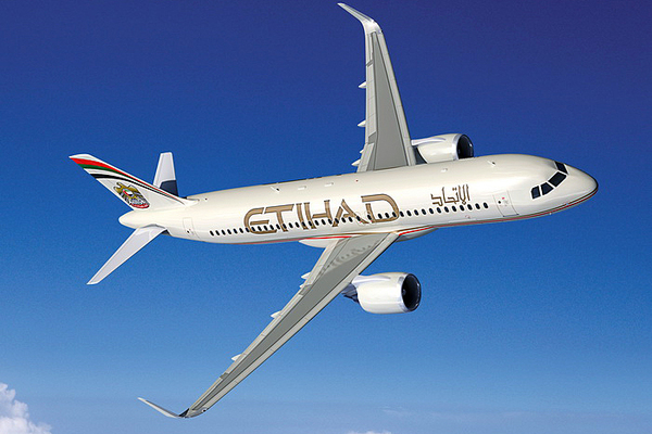 Airbus A320neo d'Etihad