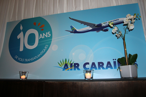 10 ans de vols transatlantiques d'Air Caraïbes