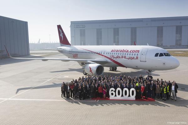 6000 th Airbus A320 Air Arabia A6-ANW 6000 th Airbus A320 Air Arabia A6-ANW